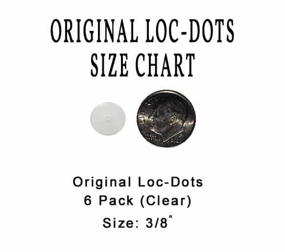 Loc Dots - Size Chart