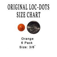 Loc Dots - Orange - Size Chart